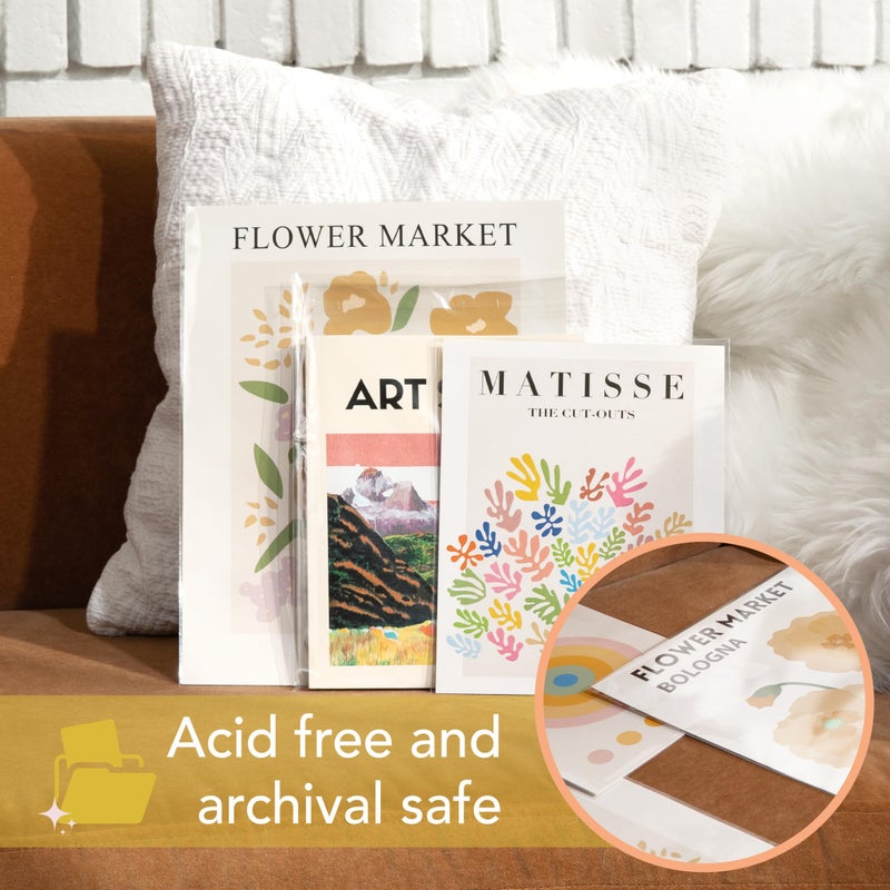 Pack It Chic - 10    X 13    (200 Pack) Clear Resealable Cello Bags - Fits 10X13 Prints, Photos, Documents - Self Seal - Image 5